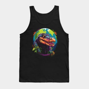 Alligator Earth Day Tank Top